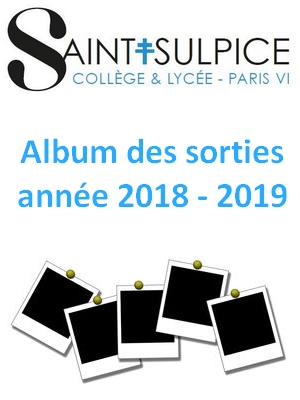 Album des sorties année 2018 – 2019