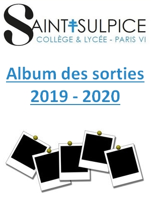 Album des sorties année 2019 – 2020