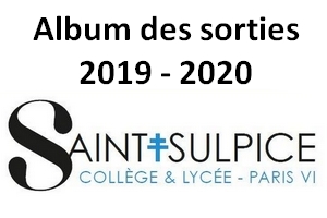 Album des sorties 2019 – 2020